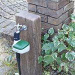 景観に馴染む散水用タイマー