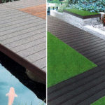 デッキ面材に人工芝と御影石を追加／セイキ総業の“選べるデッキプラス”