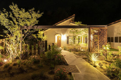 グランプリ大賞  はlittle bear gardenに／タカショーの「光の施工例コンテスト」