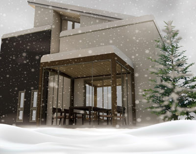 ルーフ空間システム商品にスノースタイルを追加／タカショー