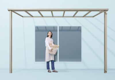 暴風雨への安心・安全を追及した「テラスVS」発売／基準風速V0=46m/秒地域対応／LIXIL